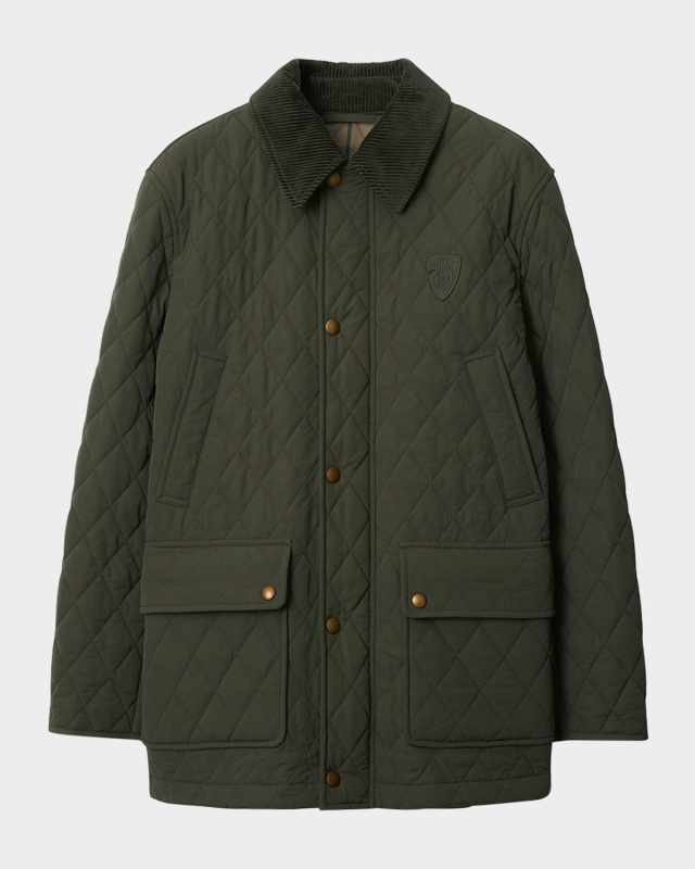 Quilted Fitted Barn Jacket